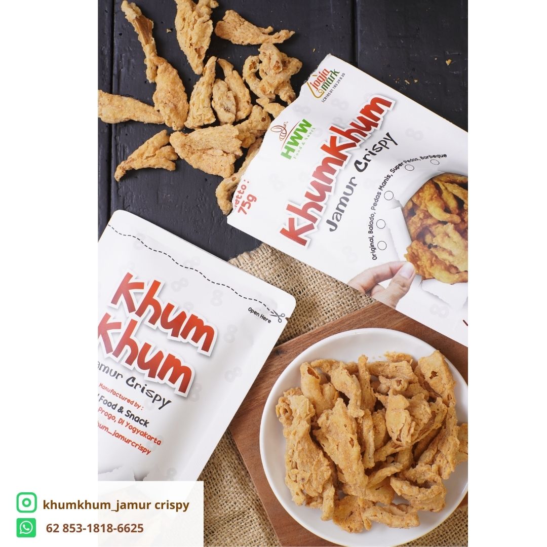 Kripik Jamur Jogja Alternatif Oleh Oleh Jogja Jamur Crispy Premium