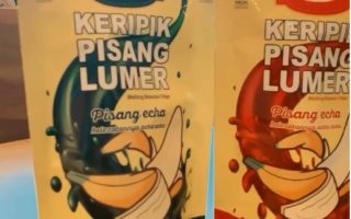 Keripik Pisang Coklat Lumer