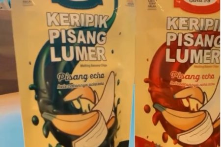 Keripik Pisang Coklat Lumer