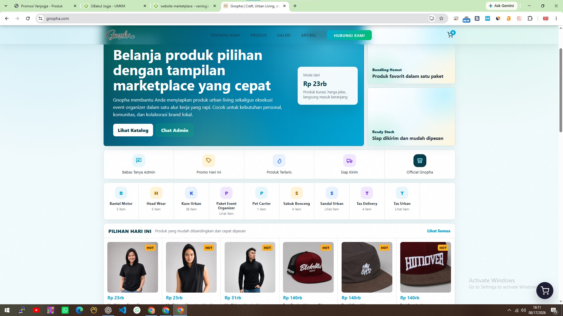 website marketplace