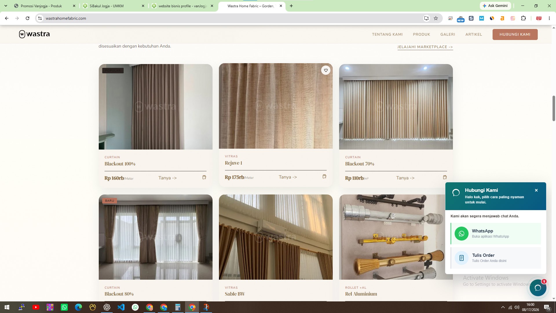 website bisnis profile 3