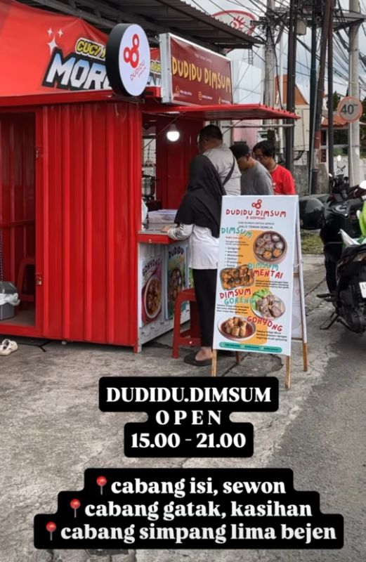 Booth Dudidu Dimsum dari galeri publik SiBakul