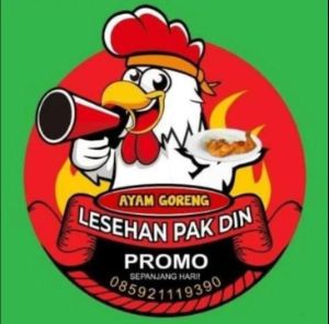 logo AYAM GORENG LESEHAN PAK DIN