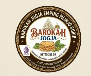 logo Emping Melinjo dan Singkong Barokah Jogja
