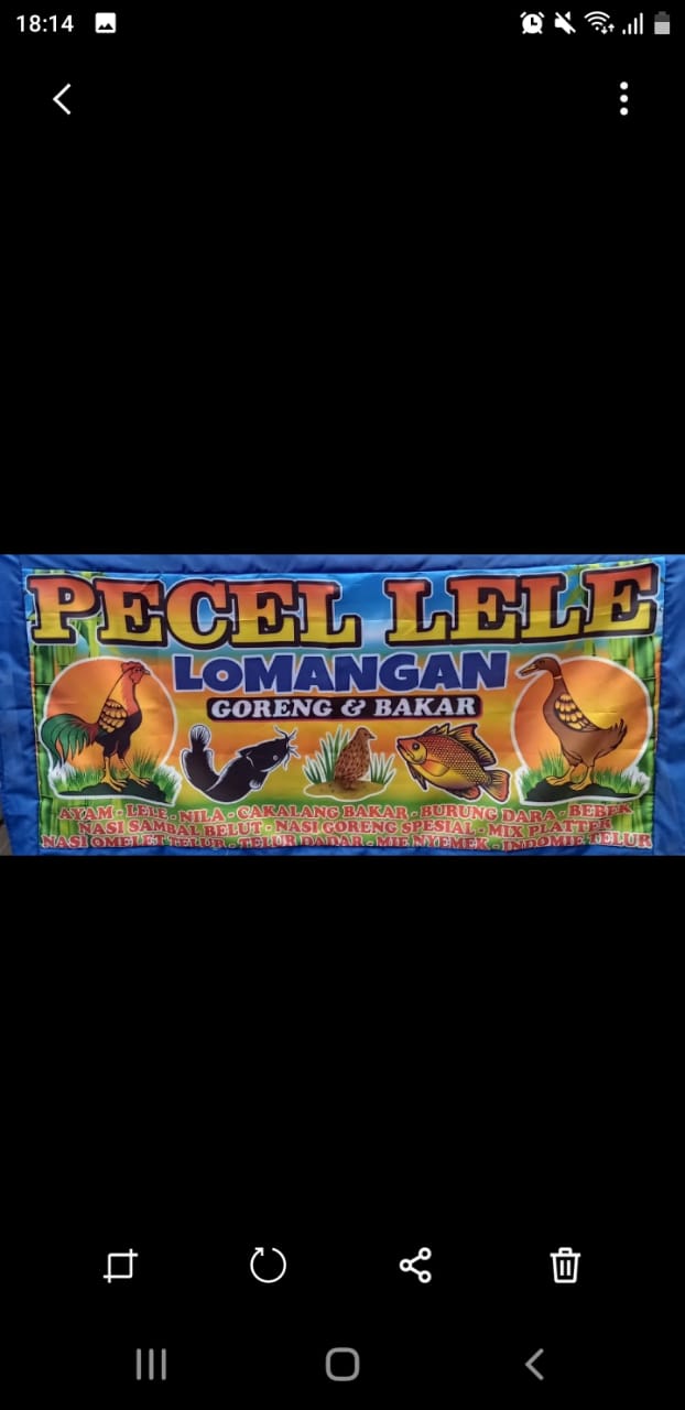 Pecel lele lomangan