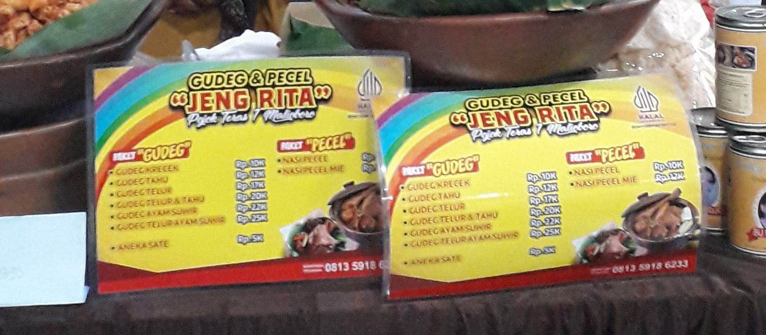 Gudeg dan Pecel Jeng Rita