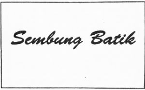 logo Sembung batik